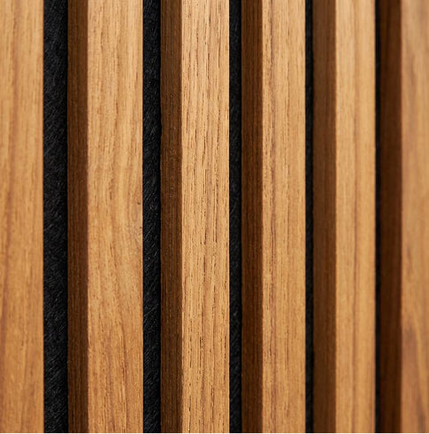Acoustic Slat Wall Panels – 3-Sided PVC