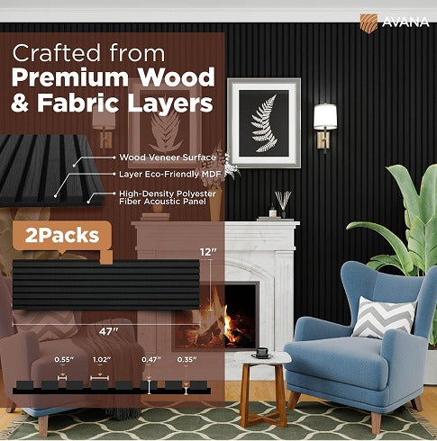 Acoustic Wood Wall Panels – Standard Veneer