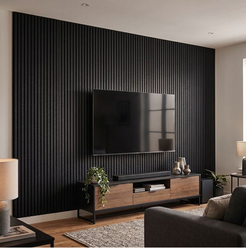 Acoustic Slat Wall Panels – 3-Sided PVC