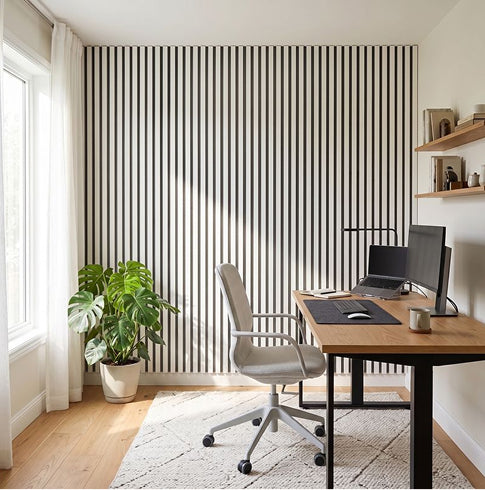 Acoustic Slat Wall Panels – 3-Sided PVC